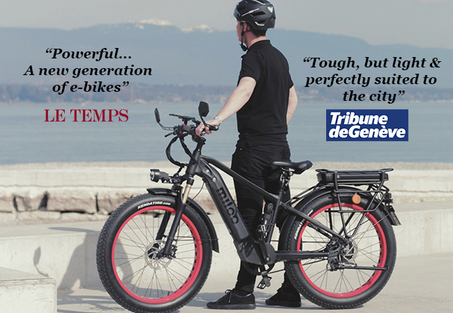 "A new generation of e-bikes" - Le Temps
BEAST E-Bike by Miloo Geneva: 'Classy' Model (25km/h) or 'Mighty' Model (45km/h)Conquer city streets & country roads with Miloo's powerful & feature-packed e-bikes. Incl assembly, 1st Service & 2-Year Warranty

 
 Photo