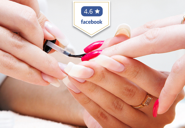 4.6 Stars on Facebook
OPI Semi-Permanent Mani+Pedi at Warmi Institute
​(near Four Seasons Hotel)

Pampering mani + pedi at this long-standing beauty center (open for 10+ years) that's highly rated on Facebook & Google
 Photo