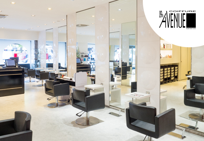 Recommended by 92% of Buyclubbers

19th Avenue: Among Geneva's Most Respected Hair Salons
(4 Locations)


	Cut: 131 CHF 78
	Cut & Color: 220 CHF 129 
	Cut & Highlights: 336 CHF 199 
	Men's Cut: 74 CHF 44

 Photo