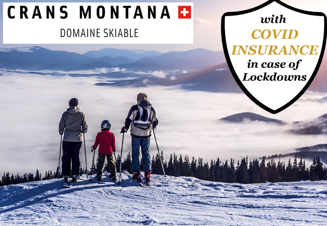 With COVID-Insurance
Crans-Montana Daily Ski Pass Valid 7/7140km of slopes in Switzerland's beautiful Valais, just 2h15 from Geneva and 1h30 from Lausanne

 
 Photo