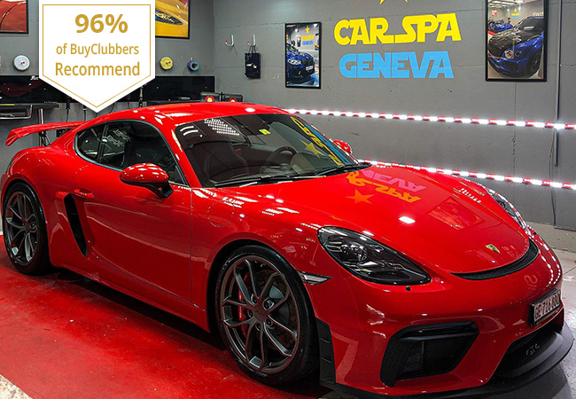 Recommended by 96% of BuyClubbers

Pro Car Wash by Hand - Interior & Exterior - at Car Spa (near Ikea Vernier)

For any car size up to and including SUV, using premium Swissvax products
 Photo