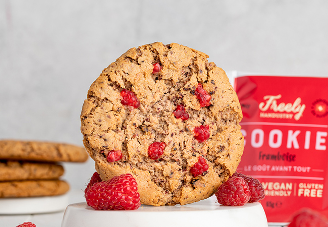 "Taste-buds party!" - Le Temps
Artisanal All-Natural Cookies by Freely Handustry Geneva. 1 Voucher = CHF 72 Credit (Buys 24 Cookies) incl Free Delivery

Cookies that not only taste great but are also all natural, bio & vegan, with 0 lactose & gluten
 Photo