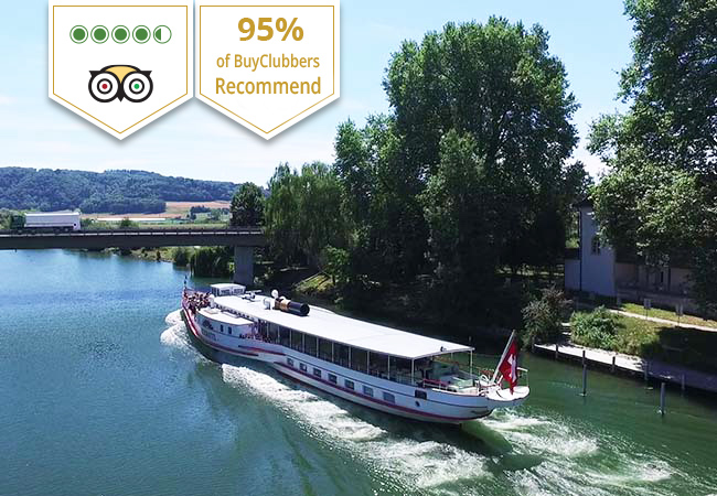 4.5 Stars on Tripadvisor
​Best of Switzerland: Boat Cruises on Les 3 Lacs incl Lake Neuchâtel, Morat & Bienne. 1 Voucher = Unlimited 1-Day PassValid all summer until end September
 Photo