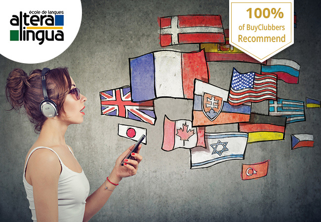 Recommended by 100% of Buyclubbers
​5 Private Online Language Lessons with Altera Lingua Switzerland. Choose: French, German, Spanish, Portuguese, English or Russian
Lessons with a private teacher adapted to your schedule & level
 Photo