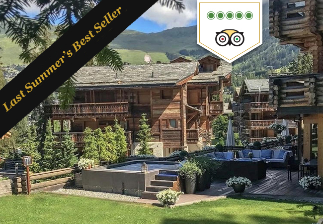 Sale Extended
The Lodge Verbier bySir Richard Branson: 2-Nights for 2 People with Full-Board & Open Bar

Luxury stay in Branson's chalet including all meals by private chef, unlimited open-bar,
pool / gym / hot-tubs & more

 
 Photo