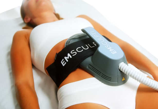 "Convincing scientific evidence" - Cosmopolitan
Build & Tone Muscule: 2, 4 or 8 Sessions of EMsculpt&reg; for Tummy or Butt at La Clinique (Center Town)

FDA-certified technology proven to tone & build muscle by nearly 20% in just 4 weeks
 Photo