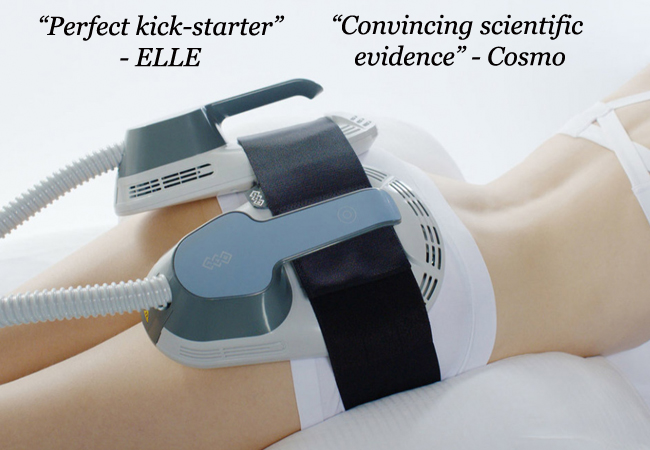 "Convincing scientific evidence" - Cosmopolitan
Build & Tone Muscule: 2, 4 or 8 Sessions of EMsculpt&reg; for Tummy or Butt at La Clinique (Center Town)

FDA-certified technology proven to tone & build muscle by nearly 20% in just 4 weeks
 Photo