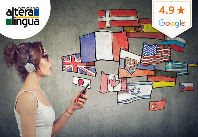 4.9 Stars on Google

5 Private Online Language Lessons with Altera Lingua Switzerland. Choose: French, German, Spanish, Portuguese, English or Russian
Lessons with a private teacher adapted to your schedule & level
 Photo