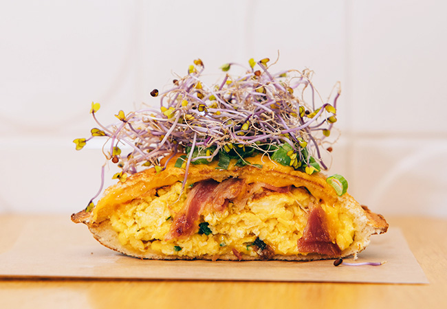 "Innovative & YUM!"
- Gault&MillauJust Opened: Weekend Brunch at Sunny Pocket (Eaux Vives). 1 Voucher = CHF 60 Food & Drinks Credit
Geneva's 1st pocket-sandwich restaurant serves creative sandwiches with 'pockets' filled with delicious stuffing. Served Sat & Sun all day

 
 Photo