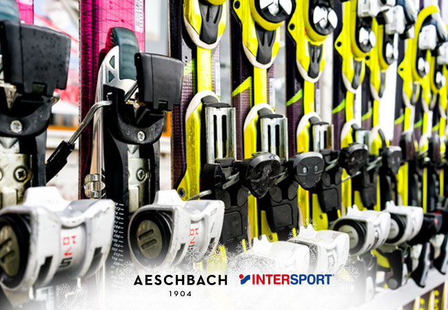 ​Rentals of Ski Equipment / Clothes at Aeschbach (Balexert & Plainpalais): CHF 100 Credit

Huge selection of skis, boards, ski pants & jackets, boots, helmets & more for any age / level / duration
 Photo