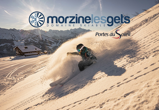MORZINE-LES GETS @ Portes du Soleil (France): Daily Ski Pass120km of slopes just 1h from Geneva, 1h50 from Lausanne
 Photo
