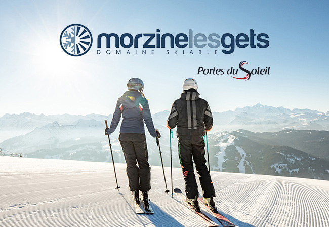 MORZINE-LES GETS @ Portes du Soleil (France): Daily Ski Pass120km of slopes just 1h from Geneva, 1h50 from Lausanne
 Photo
