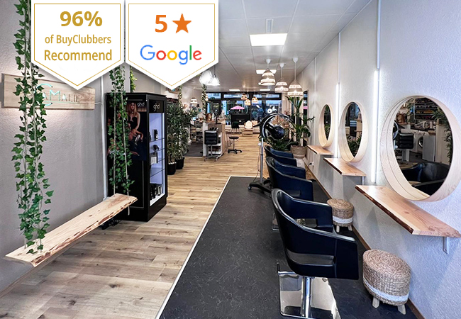 5 Stars on GoogleCamalie Hair Salons (Carouge & Champel)


	Cut: 105 59
	Cut & Color: 230 119
	Cut & Highlights: 375 199

 Photo