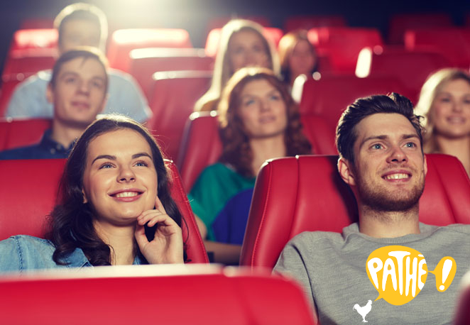 Valid 7/7
2 Tickets to Any Movie at Path&eacute; Cinema Balexert

Path&eacute;'s Balexert has 13 screens showing the latest blockbusters in VO & VF. Valid for 3D & regular movies, plus on special-effects movies when adding small supplement
 Photo