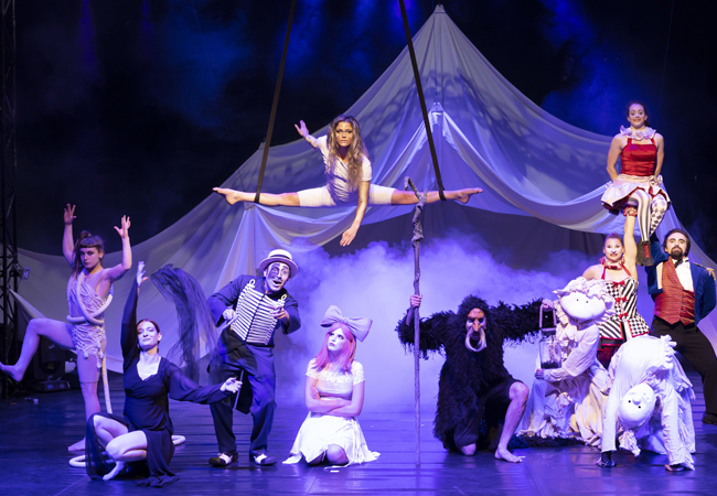 "Amazing!" - Tribune de Geneve
Starlight Circus (Plainpalais): 


	April 1 20h
	Apr 2 @ 10h or 18h



Contemporary animal-free circus combining  acrobats, clowns, jugglers, hoopers, dance, live music & more, for the whole family
 Photo