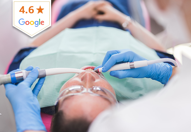 4.6 Stars on Google
Dental Cleaning at Adent (Nations) with Option for Dentist Check-up

Open Mon-Sat
 Photo