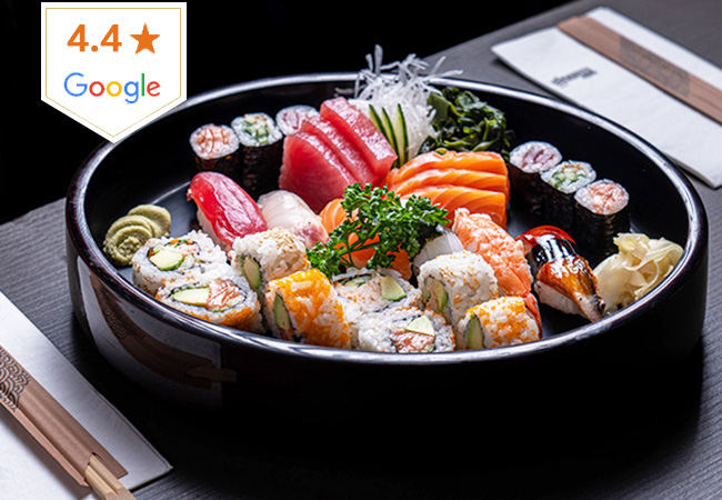 Misuji Sushi (4.4 Stars on Google)