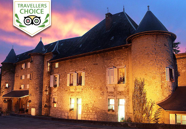 Tripadvisor Travellers' Choice

Fairytale Castle Escape in French Savoie at Château des Comtes de Challes (1h10 from Geneva, 1h50 from Lausanne)

Charming 15th-century castle in beautiful surroundings & heated pool. Valid 7/7 til Dec 2023
 Photo