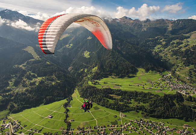 ​Recommended by 100% of BuyClubbers
​Tandem Paragliding Over Verbier with Verbier Summits incl Video & Pics of Your Flight. Valid 7/7 til Sep 2023

Verbier Summits is rated "#1 Tour Activity in Verbier" on Tripadvisor with a perfect 5-star rating
 Photo