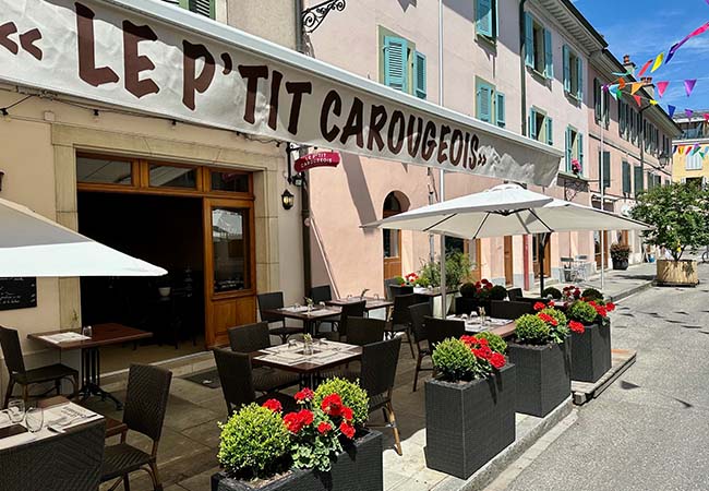 “We can't get enough!” - Tribune de Genève

French Cuisine at Le P'tit Carougeois (Carouge): CHF 100 Food Credit 

Iconic Carouge restaurant in business 50+ years, by the team that also owns the Gault&Millau-recommended L'Odeon
 Photo