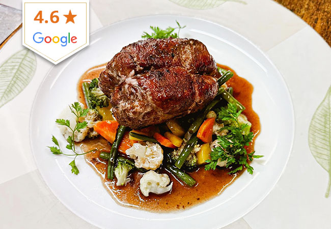 “We can't get enough!” - Tribune de Genève

French Cuisine at Le P'tit Carougeois (Carouge): CHF 100 Food Credit 

Iconic Carouge restaurant in business 50+ years, by the team that also owns the Gault&Millau-recommended L'Odeon
 Photo