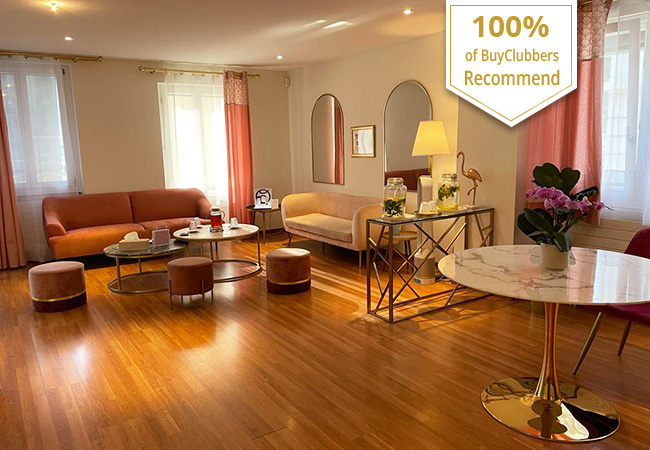 “Identical results to Botox but more natural" - ELLE

1 or 3 HIFU Lifting Facials at Fleurs de Coton (Eaux-Vives): Recommended by 100% of Buyclubbers

Facial based on ultrasound lifting technology delivers results that the Beauty press is raving about​​​​​​​
 Photo