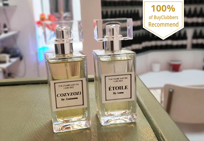 Recommended by 100% of Buyclubbers

2h Perfume Making Workshop at Tocciami (Plainpalais) in English & French

Create your own signature perfume, then name, label & bottle it to take home with you. Workshops available Mon-Sat, all included
 Photo