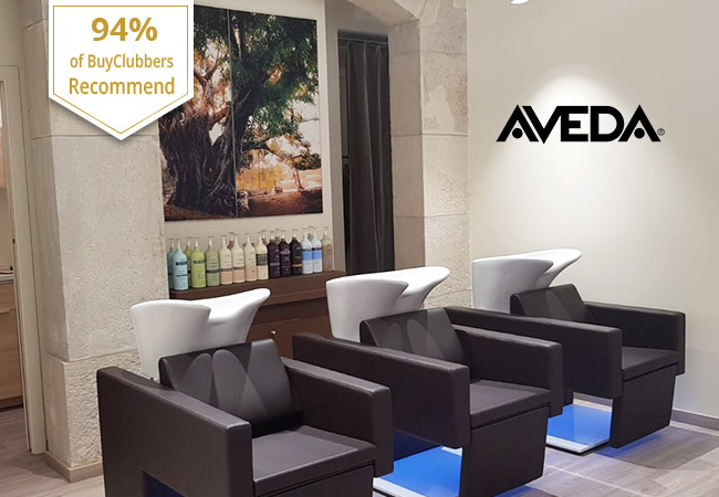 Recommended by 94% of Buyclubbers

AVEDA® Hair Salon (Rue du Mont-Blanc)​​​​​


	Cut:  CHF 135 79
	Cut & Scalp Hydrating Treatment: CHF 210 99

 Photo