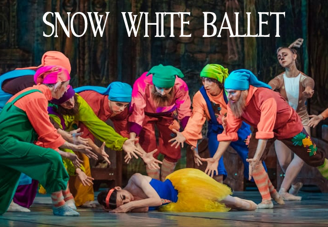 Sunday Show for All Ages
Snow White Ballet: March 10, 15h @ BFM
By the Ukrainian Ballet Theatre Premiera Lviv, starring Evgeniy Svetlitsa: winner of "Ukraine Merited Artist" award
 Photo