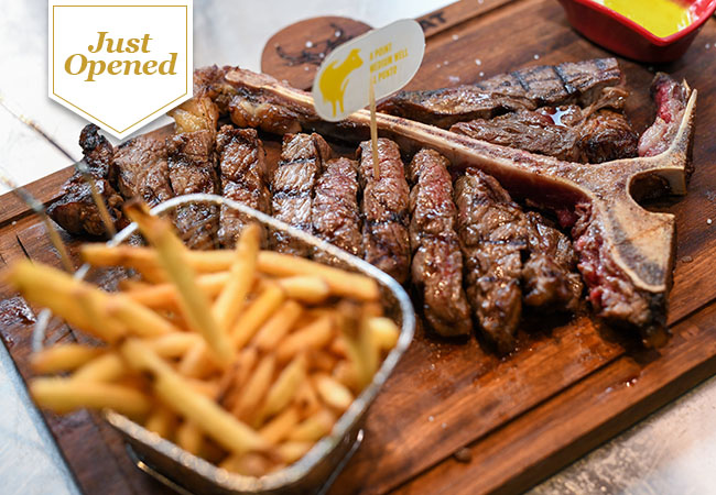 Just Opened
Safe Meat Steakhouse (P&acirc;quis): CHF 140 Credit
Valid Dinner & Lunch

Already rated 4.9 stars on Google, and serving classics & specials like bone-aged beef, Wagyu, mezzes & more by chef Seyfi Yildirim
 Photo