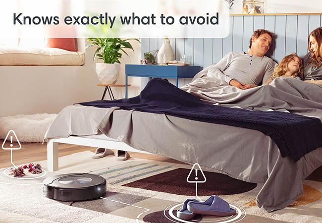 &ldquo;The vacuum+mop dream Roomba&rdquo; - Techradar

Roomba Combo&reg; j7 or j7+ Vacuum & Mop Robot. Free Delivery

Roomba's newest 2-in-1 robot simultaneously vacuums & mops for a completely hands-free cleaning experience, while identified carpets / stairs / obstacles along the way
 Photo