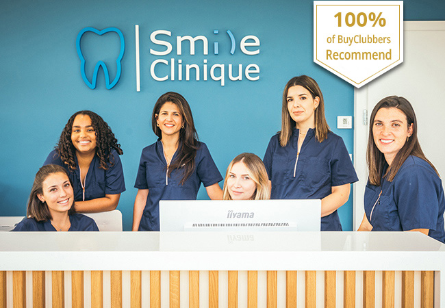 Recommended by 100% of Buyclubbers

Dental Cleaning at Smile Clinique (Nyon): 5* on Google

With options for Dentist checkup or whitening treatment
 Photo