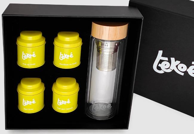 4.6 Stars on Google
TEKOE Tea Shops (Cornavin / Eaux Vives / Airport): Gift Box or CHF 80 Open Credit
Great Xmas gift idea with premium teas incl Grand Cru and Signature Blends from around the globe
 Photo