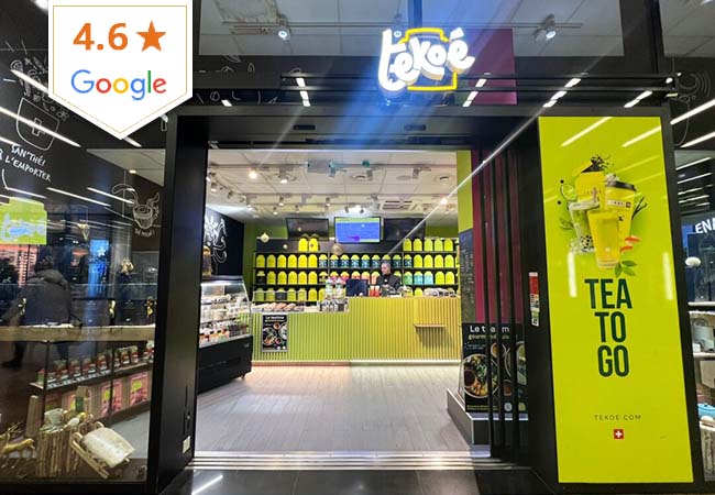 4.6 Stars on Google
TEKOE Tea Shops (Cornavin / Eaux Vives / Airport): Gift Box or CHF 80 Open Credit
Great Xmas gift idea with premium teas incl Grand Cru and Signature Blends from around the globe
 Photo
