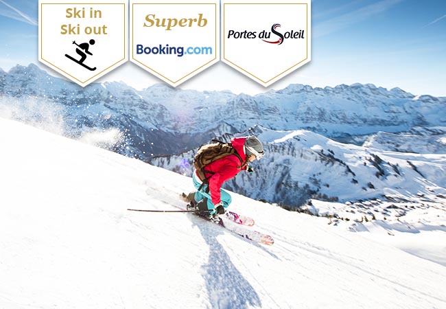 Ski-In / Ski Out of Your RoomPortes du Soleil: Hotel L'Etable (Les Crosets, Valais)

Ski right from your room into 650km of slopes. Boutique 3*Superior hotel rated "Superb" on Booking.com
 Photo