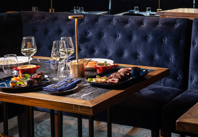 “Impeccable” - Le Temps

The Foundry (near Fairmont Hotel): CHF 150 Credit

Premium grilled meats (with a killer Japanese Wagyu steak) and a chic trendy vibe. Credit valid lunch & dinner
 Photo
