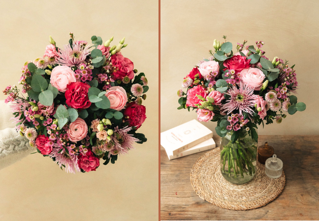 4.9* on Google
Fresh Flowers Delivered by KANEL Online Florist

Get her an amazing bouquet for Valentine (or for other events) delivered anywhere in CH within 24h
 Photo