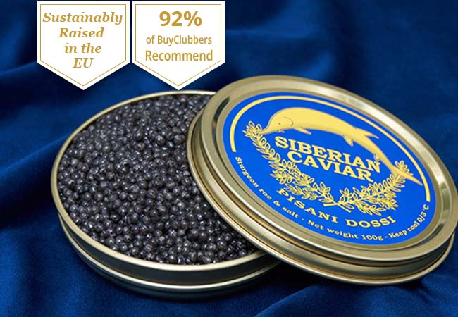 Fresh Siberian Sturgeon Caviar (EU-sourced)