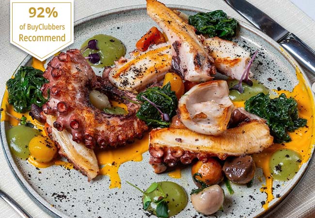 Recommended by 92% of BuyClubbers

Italian at Indigo (Champel): CHF 100 Credit Valid 7/7 Dinner & Lunch

From home-made pizzas to Sardinia-style grilled octopus, served 7/7 in a family-friendly setting
 Photo