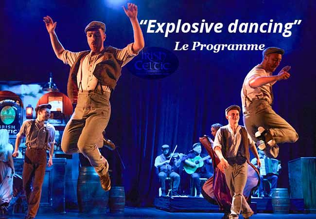 "Terrific & energetic" - Sydney Herald

Irish Celtic Dance & Music Show: Apr 4, 20h @ Theatre du Leman

The spirit of Ireland comes alive through dance, song, storytelling, live band & more in this electrifying show
 Photo