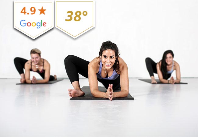 4.9* on Google

5 x Hot Yoga Classes at Yoga Flame (Geneva / Lausanne)

The studio is heated up to 38°C so your muscles warm-up and get more flexible. Classes 7/7 with pampering extras like free towels & premium mats
 Photo