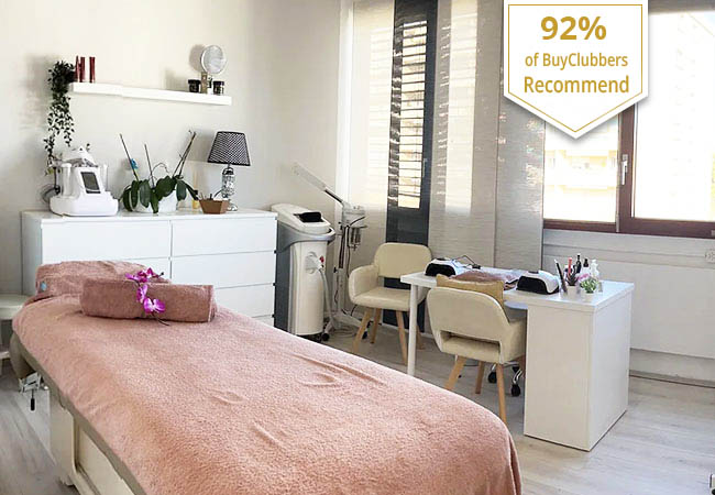 Recommended by 92% of BuyClubbers
Au dessus du Ciel Beauty Center (Nyon)


	Massage: 120 66
	Facial: 130 79
	Semi-Permanent Mani + Pedi: 170 79


 
 Photo