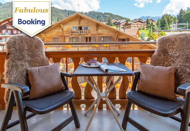 "Fabulous" on Booking.com
Hotel VIU Villars (Vaud Alps):
1 or 2 Nights for 2 People

The 4* VIU is in the center of Villars: one of Switzerland's most beautiful villages. Valid all summer
 Photo