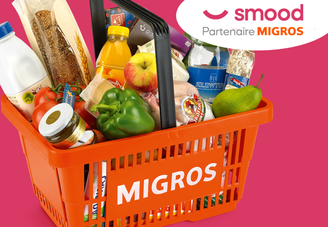 Free Code
-20% MIGROS Groceries Delivered by SmoodOrder your MIGROS groceries on Smood.ch with this free code and get 20% off everything. Plus free delivery within 1 hour on orders of CHF 120+. Valid in Geneva canton, Nyon, Gland
 Photo