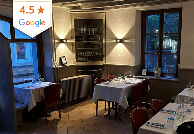 4.5* on GoogleSeafood & Meats at Vieux Port (Versoix): CHF 115 Food & Drink Credit, Valid Dinner & Lunch

Signature filets de perches & more fresh local favs served 7/7. Rated #1 of 24 restaurants in Versoix on Tripadvisor
 Photo