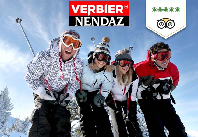 5* on TripadvisorVerbier or Nendaz:
3h Private Ski Class for 1-4 People with Alpine Mojo
For Any Level

Valid 7/7 all season
 Photo