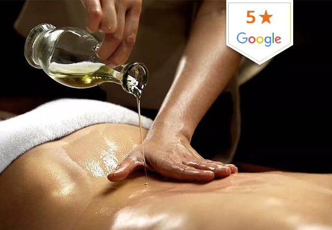 5* on Google
1h Ayurvedic Massage at Quiromassage (Vernier)

ASCA-certified Indian oil massage by therapist trained in India & Switzerland
 Photo