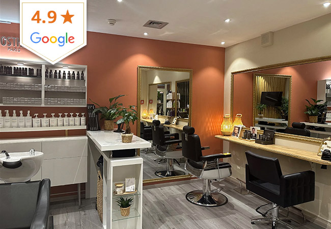 4.9* on GoogleDany & Co Hair Salon @ Hilton Hotel (Grand Saconnex)


	Cut: 137 CHF 79
	Cut & Color: 299 CHF 149
	Cut & Highlights: 413 CHF 239
	Tannin Straightening: 550 CHF 299


 
 Photo