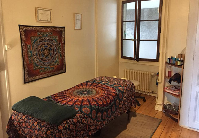 5* on Google
Craniosacral & Abdominal Massage by Gilles Berthoud (Carouge)

Osteopathic massage to calm the central nervous system. ASCA-certified,  recommended by 100% of BuyClubbers
 Photo