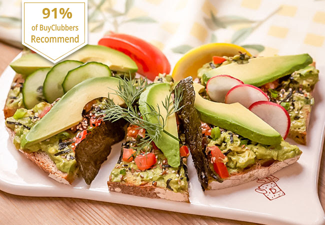 More Vouchers Added
Le Pain Quotidien 7/7 (Malagnou): CHF 65 Food & Drinks CreditGeneva's kings of brunch / lunch serve home-made toasts, salads, quiches, fresh fruits & more
 Photo